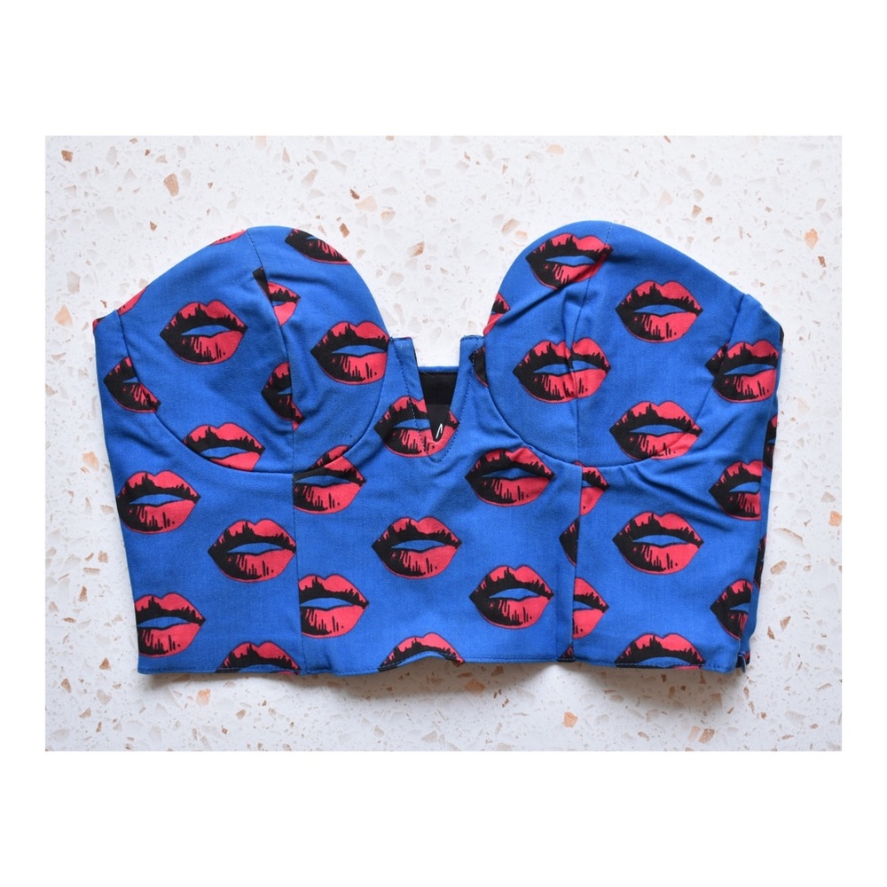 Nasty Gal Bustier Crop Top